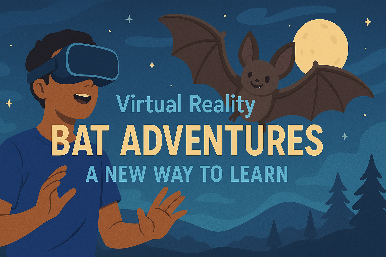 Virtual Reality Bat Adventures