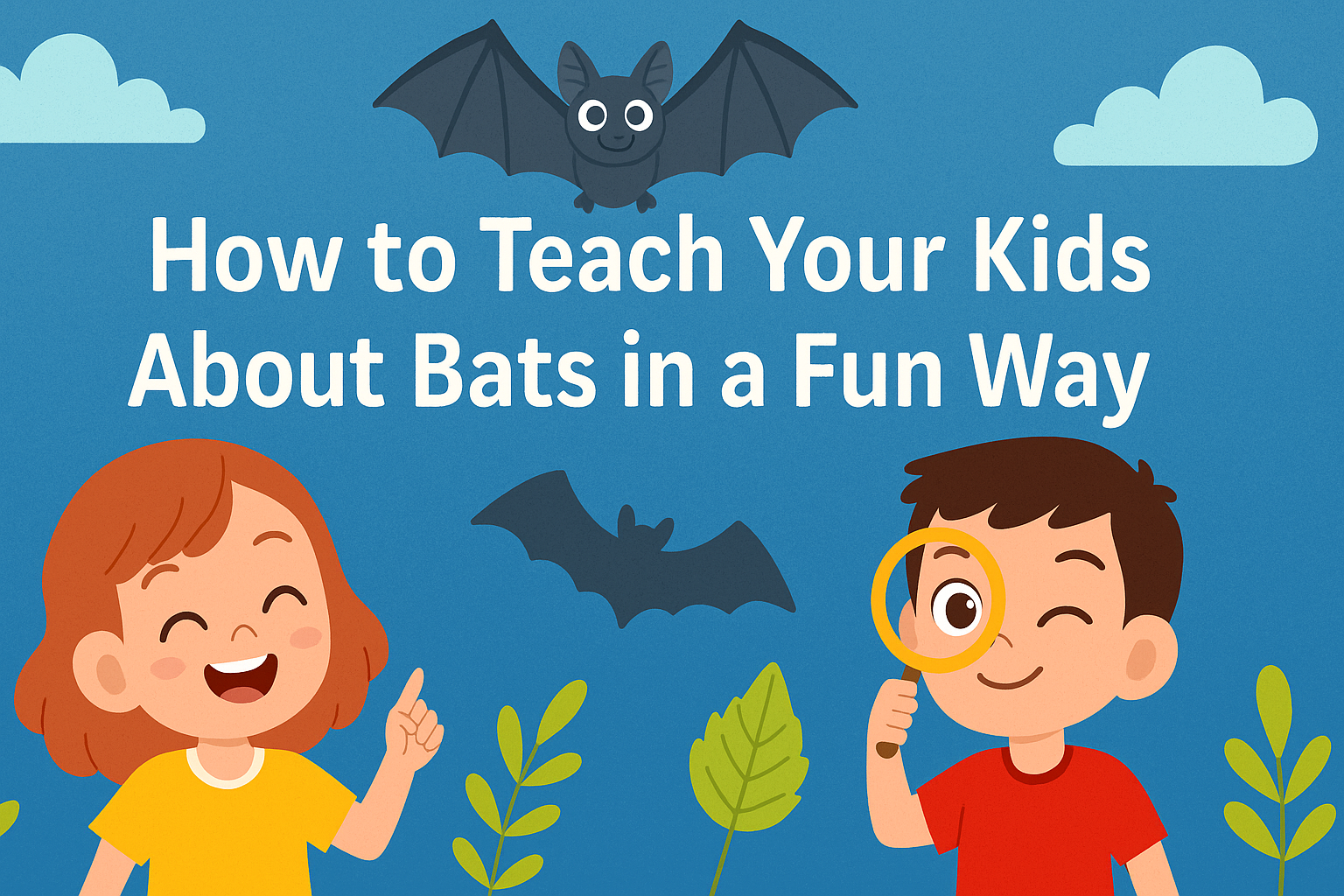 How to Teach Your Kids About Bats in a Fun Way