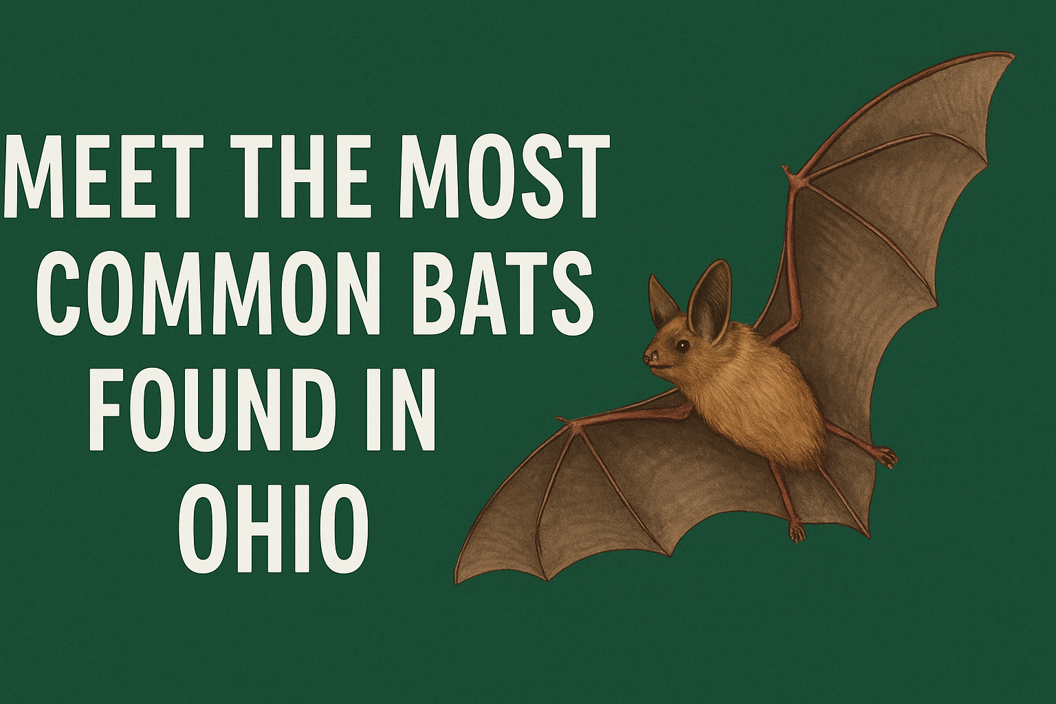 Meet the Most Common Bats Found in Ohio