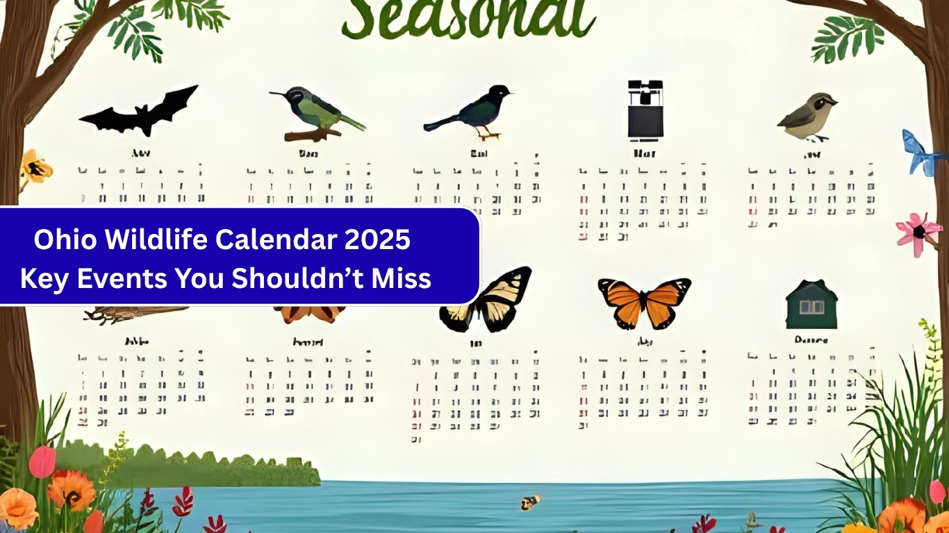Ohio Wildlife Calendar 2025